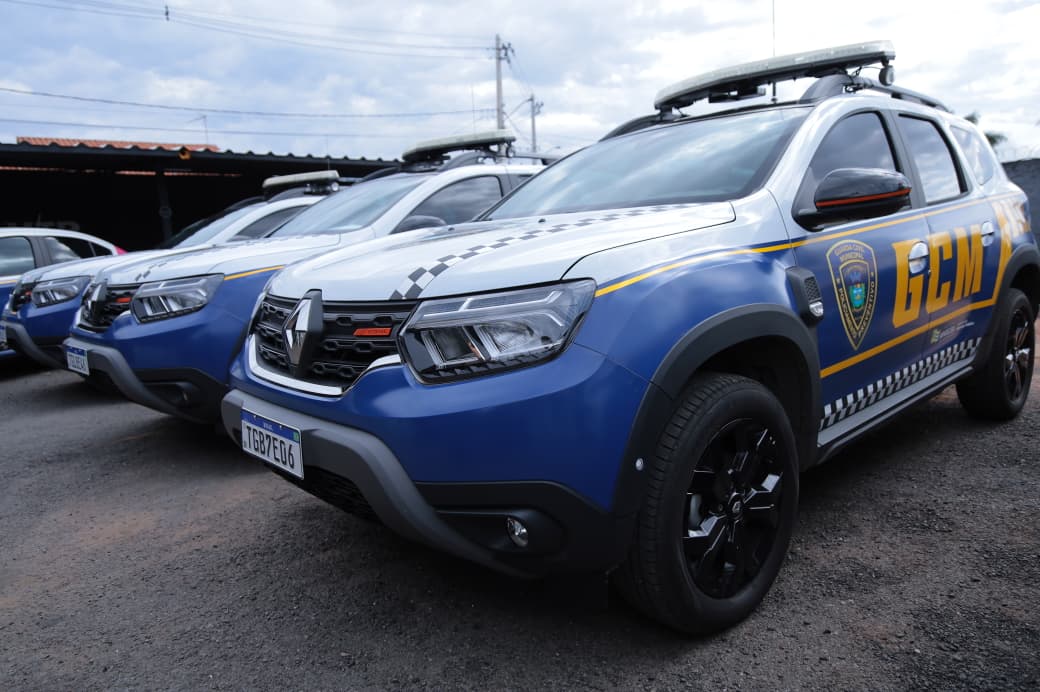 Aparecida reforça segurança com 4 novas viaturas para a GCM e ROMU